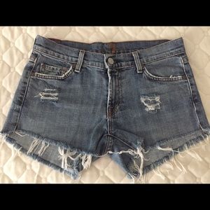 7 for All Man Kind - Jean Shorts